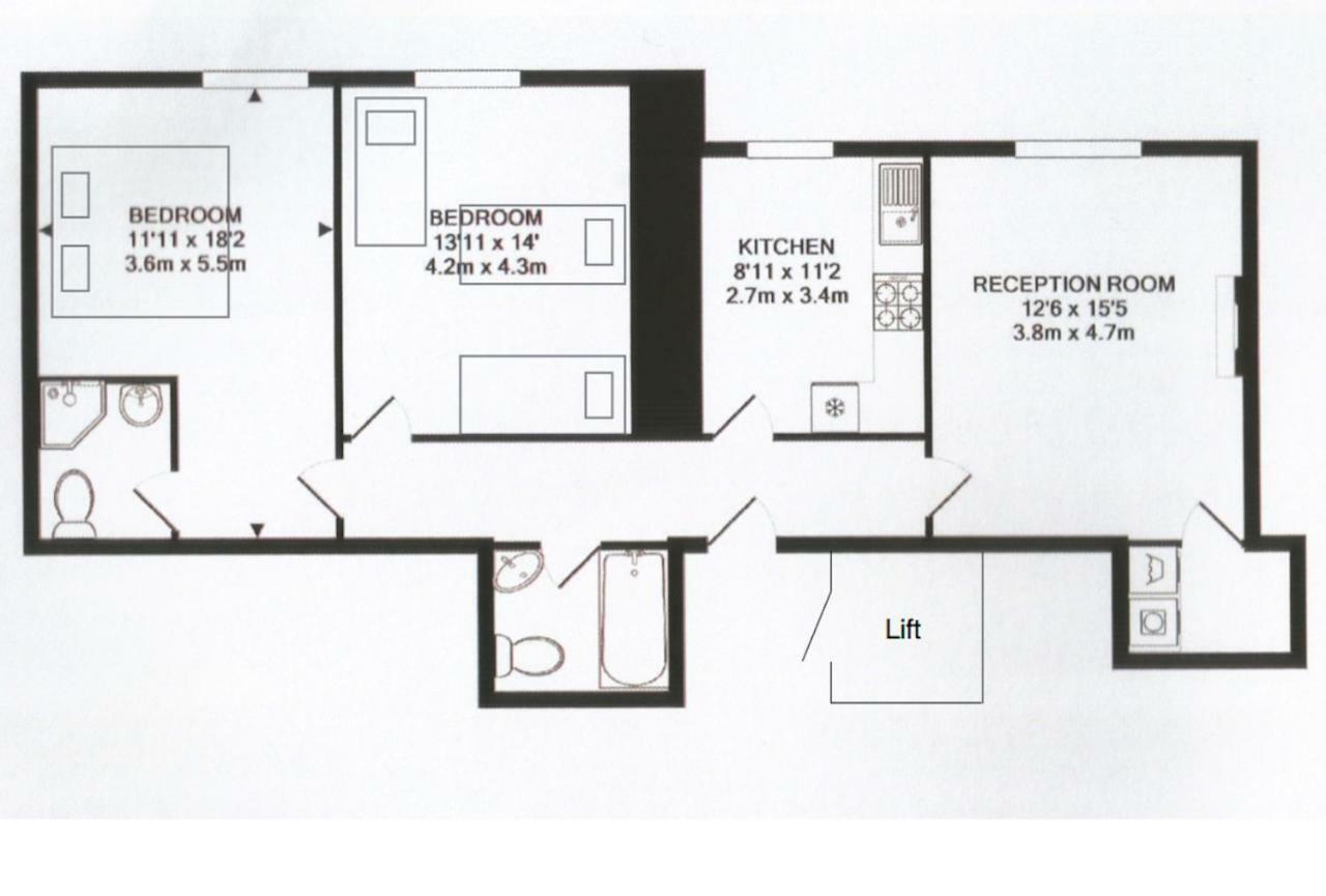 באת' Georgian House - Fantastic Central Apartment With Fabulous Views מראה חיצוני תמונה